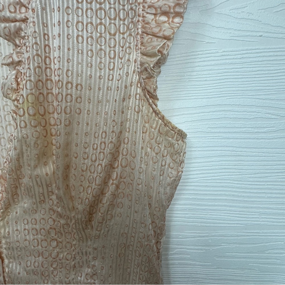 Ulla Johnson light pink silk blouse flawed - Picture 6 of 11